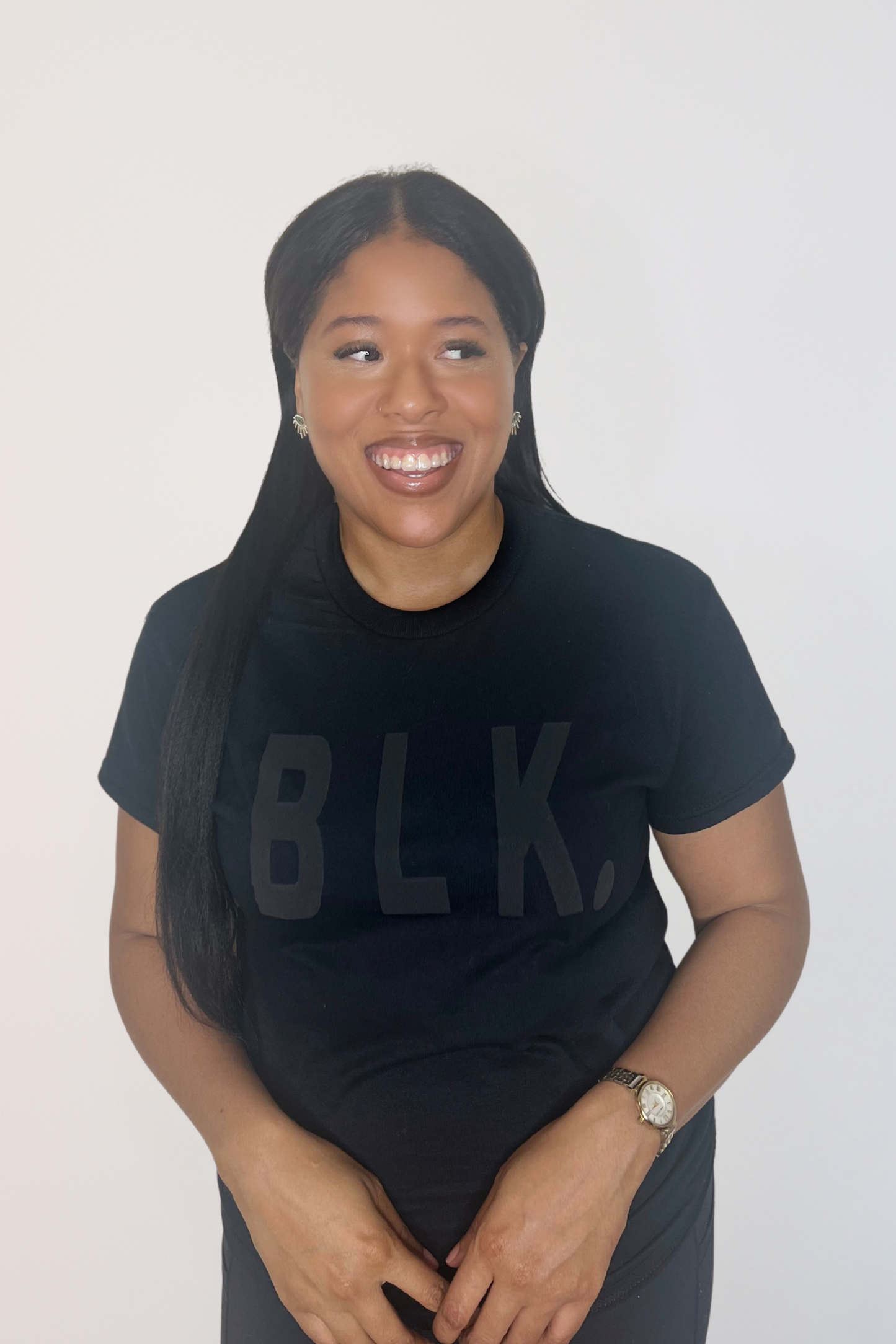 BLK. tee
